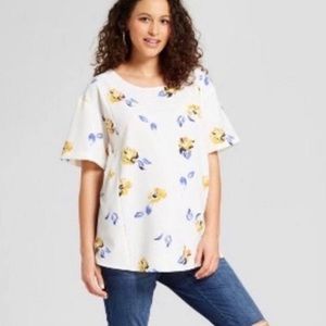 Isabel Maternity Floral Blouse